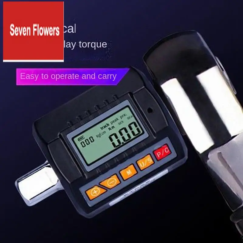 

Torque Wrench Digital Display 1/4In 3/8In 1/2In Torque Wrench Digital Display Torque Adapter Car Bicycle Repair Tool， Plastic