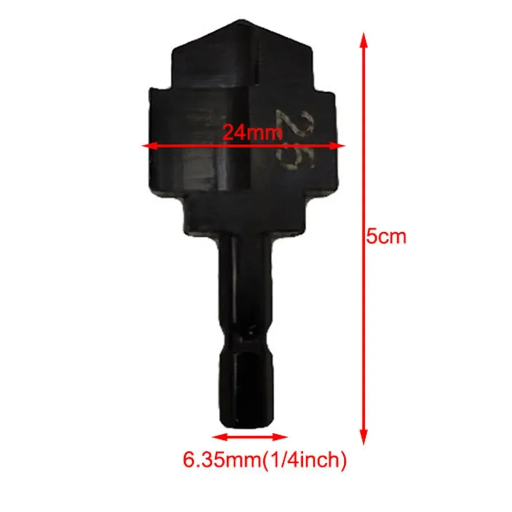 1Pcs Hexagon Shank Water Pipe Expansion PPR Lifting Stepped Drill Bit For Plumber Repairing Step Drill 20 25 32mm Power Tool