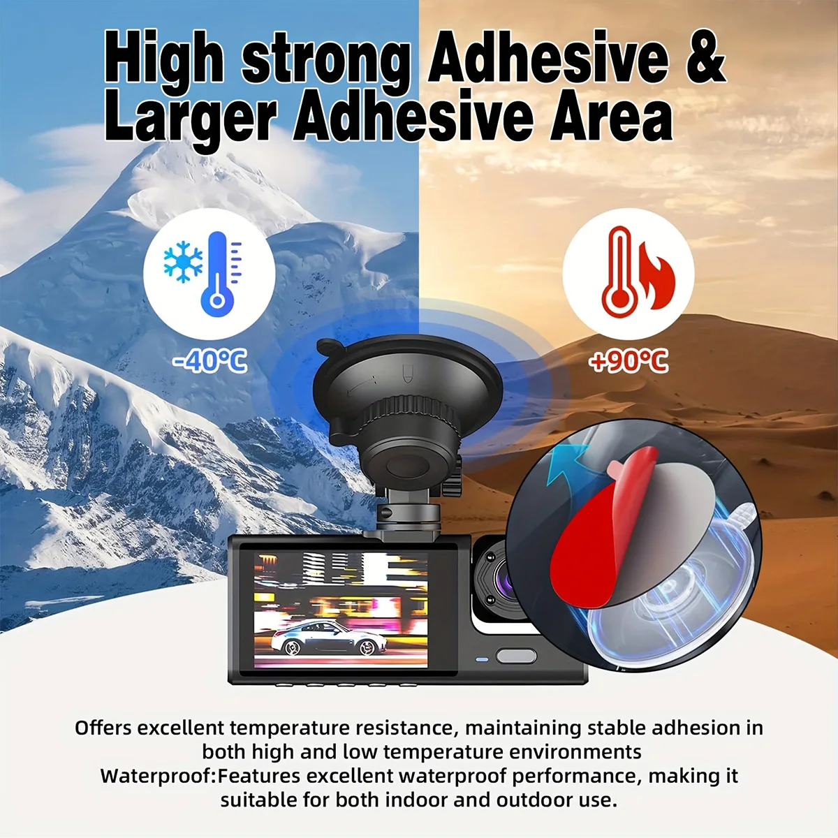 Acrylic Double Sided Tape Pads Waterproof No Trace Super Strong Self Adhesive Stickers for Car Home