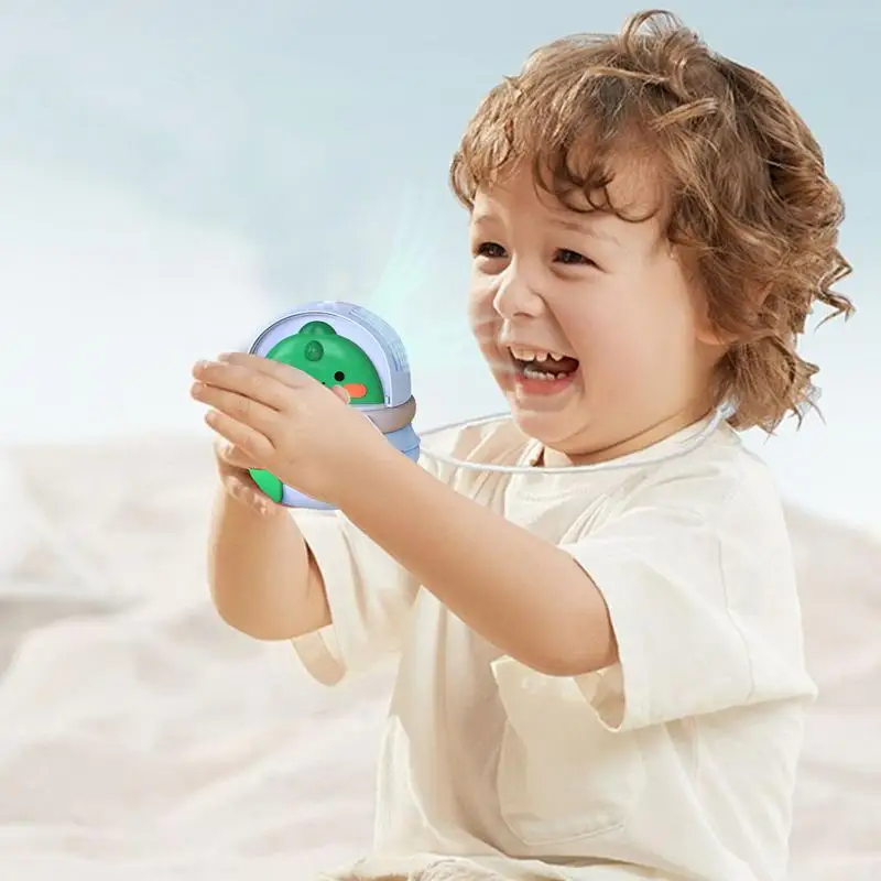 

Портативный небольшой безлопастной подвесной вентилятор на шею, милый мультяшный перезаряжаемый охлаждающий вентилятор, креативный подвесной вентилятор на шею для детей