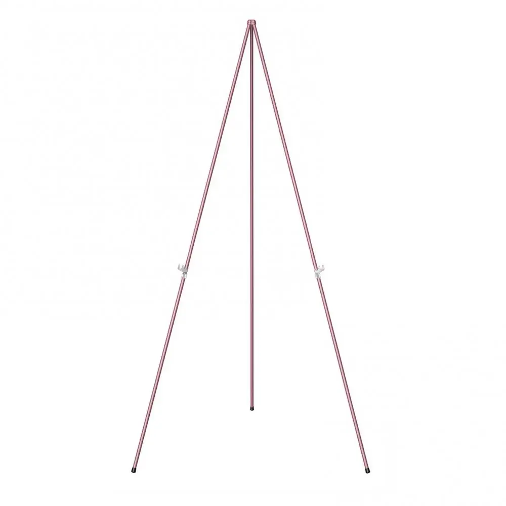 Wedding Poster Holder Adjustable Easel Stand Portable Metal Tripod Easel Stand for Canvas Art Display Wedding Sign Collapsible