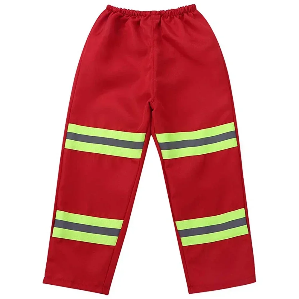 2026 Halloween Kinderen Dag Brandweerman Politie Uniforme Brandweerwagen Auto Bambini Brandweerman Cosplay Baby Meisje Jongen