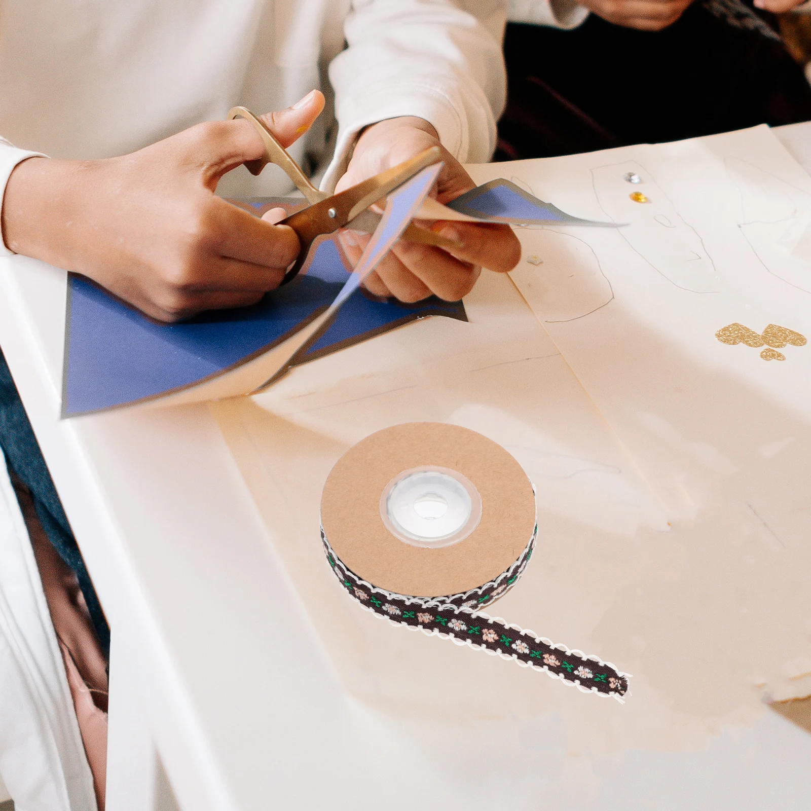 

Embroidered Ribbons Diy Gift Wrapping Ribbon Festival Craft Making Material Party Supplies Gift Box Decorative Ribbon For