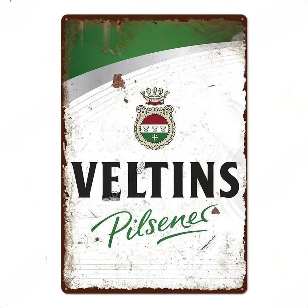 Germany Beer Brand Metal Sign Plaque Metal Vintage Tin Sign for Bar Pub Man Cave Kitchen Club Bar Wall Home Decor
