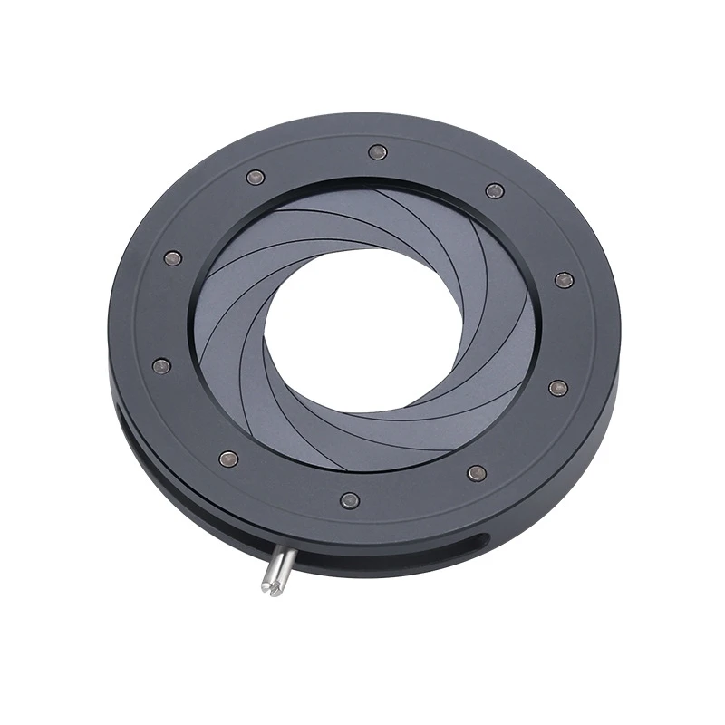 1-29mm Manual Adjustable Aperture High Precision Iris Control Module for Digital Cameras, Lasers, and Microscopes