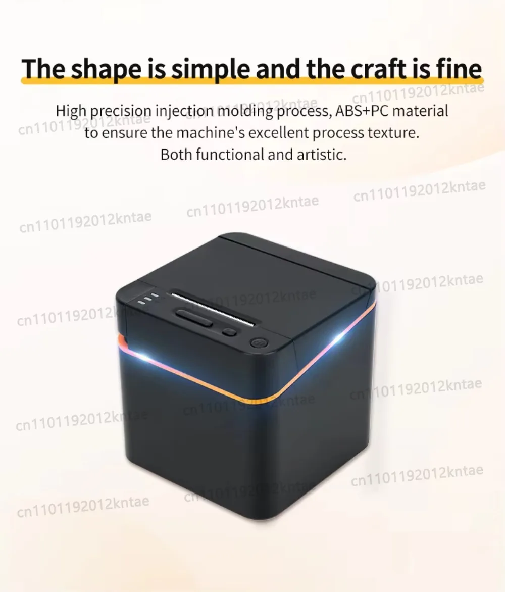 58mm Max-Width  Printer with High-Speed Printing Small  Bill Printer for Restaurant Sales Retail