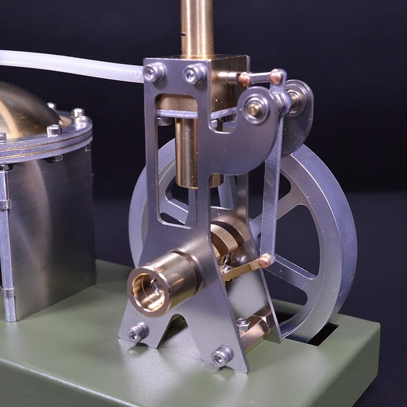 Nuevo motor de vapor eléctrico, caldera creativa totalmente metálica, modelo de motor de potencia de vapor, juguete Experimental de ciencia y educación