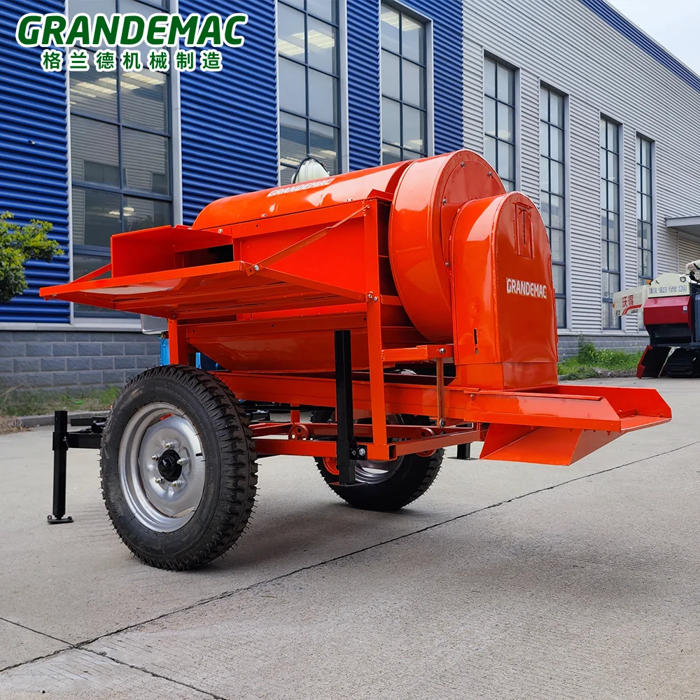 Mini Electric diesel Rice Paddy Rice Sheller Thresher Machine