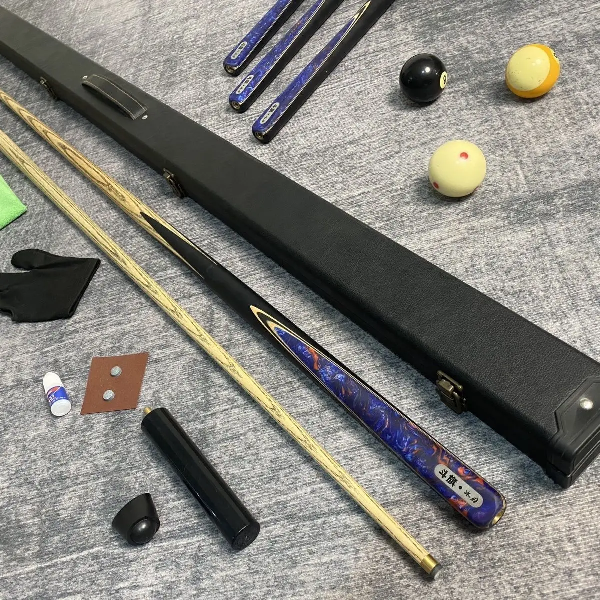 Snooker Billiard Pool Cue Carbon Fiber Stick 3 Cushion Shaft Tip Zero Torque Putter Golf Driver Wedge Wood Bag Putters Tacos