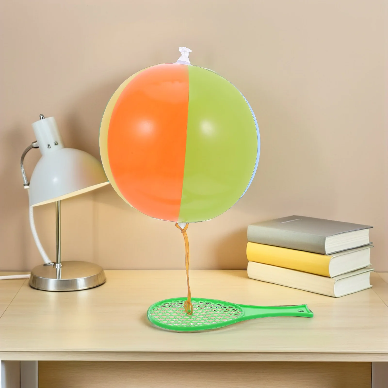 

5Pcs Kids Tennis Racket Set with Bouncy Balls Portable Paddle Game for Pool Beach Fun Outdoor Sports Play