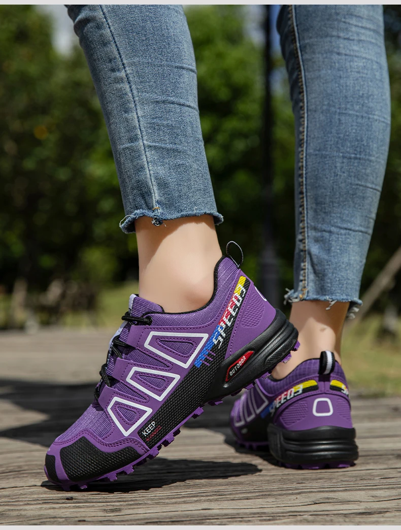 Wasserdichte Wanderstiefel für Herren und Damen, rutschfeste, atmungsaktive, leichte und langlebige Gummisohlen, geeignet für den Außenbereich – Detail 18