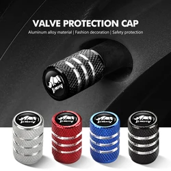 4pcs Car Tire Valve Airdust Waterproof Aluminum Alloy Cover For Suzuki Jimny jb35 jb74 jb43 jb53 jb64