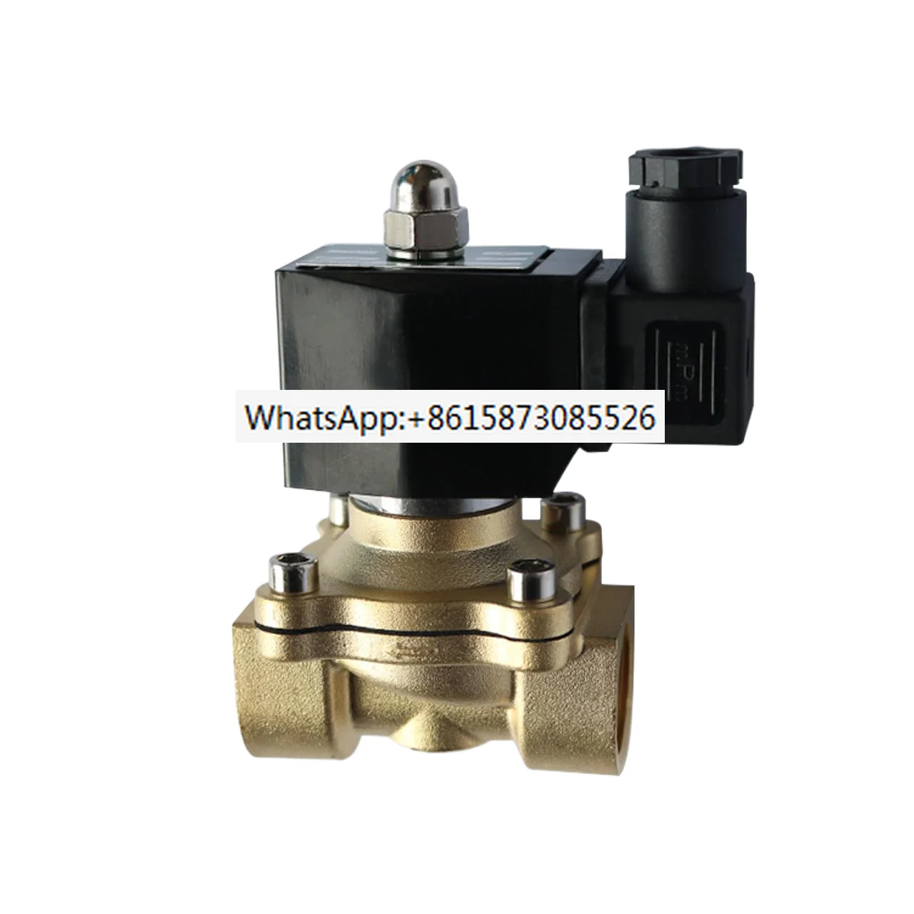 All copper normally closed solenoid valve water valve 2W200-20 high-temperature gas valve DN20 water solenoid valve