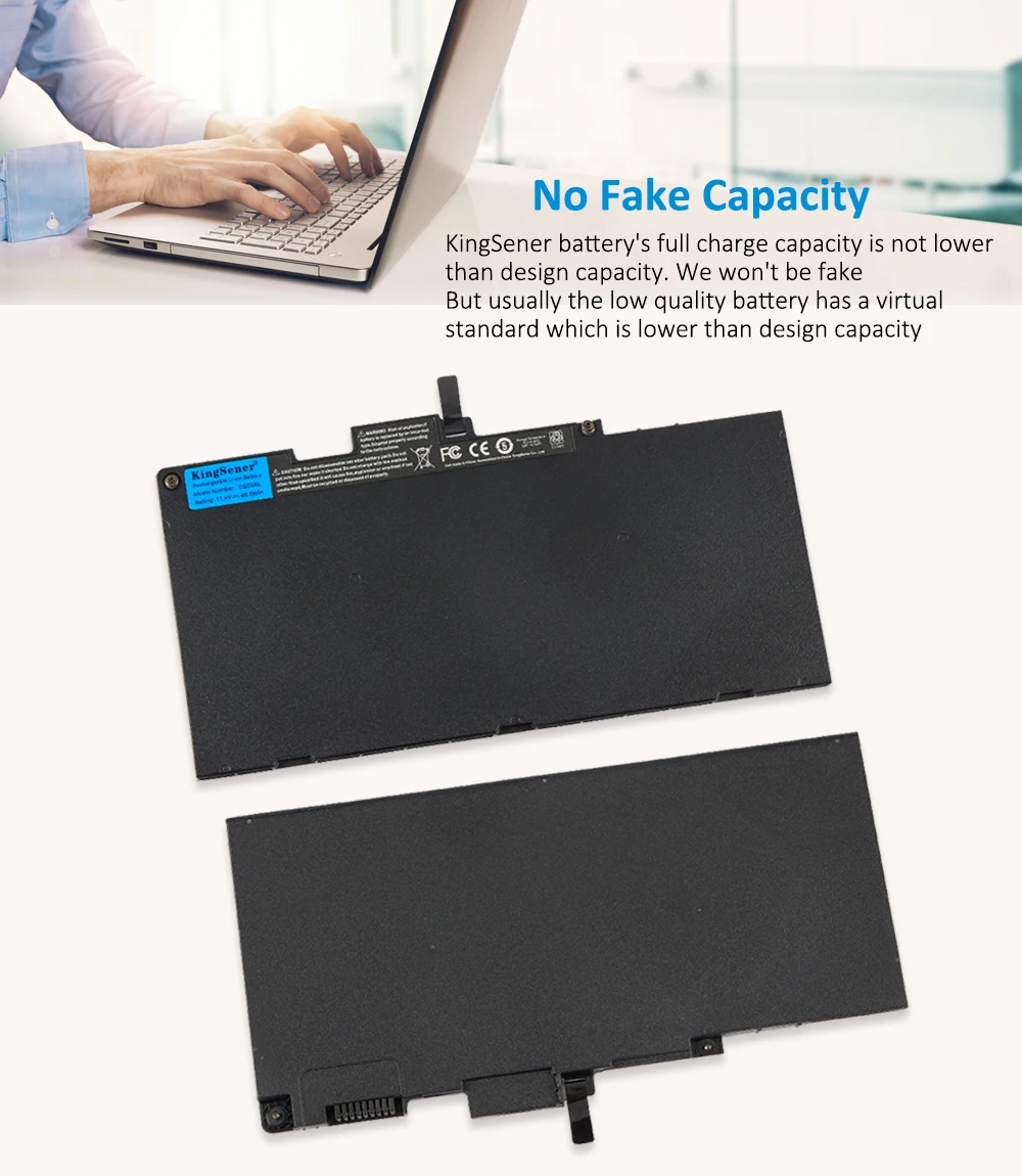 KingSener CS03XL Laptop Battery for HP Elitebook 840 848 850 745 755 G3 G4 ZBook 15u G3 G4 Series HSTNN-UB6S 800231-141 46.5WH
