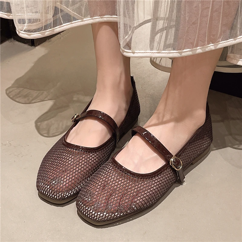Sepatu Wanita Model Square Toe - Women'S Shoes Non Slip ulasan dan harga