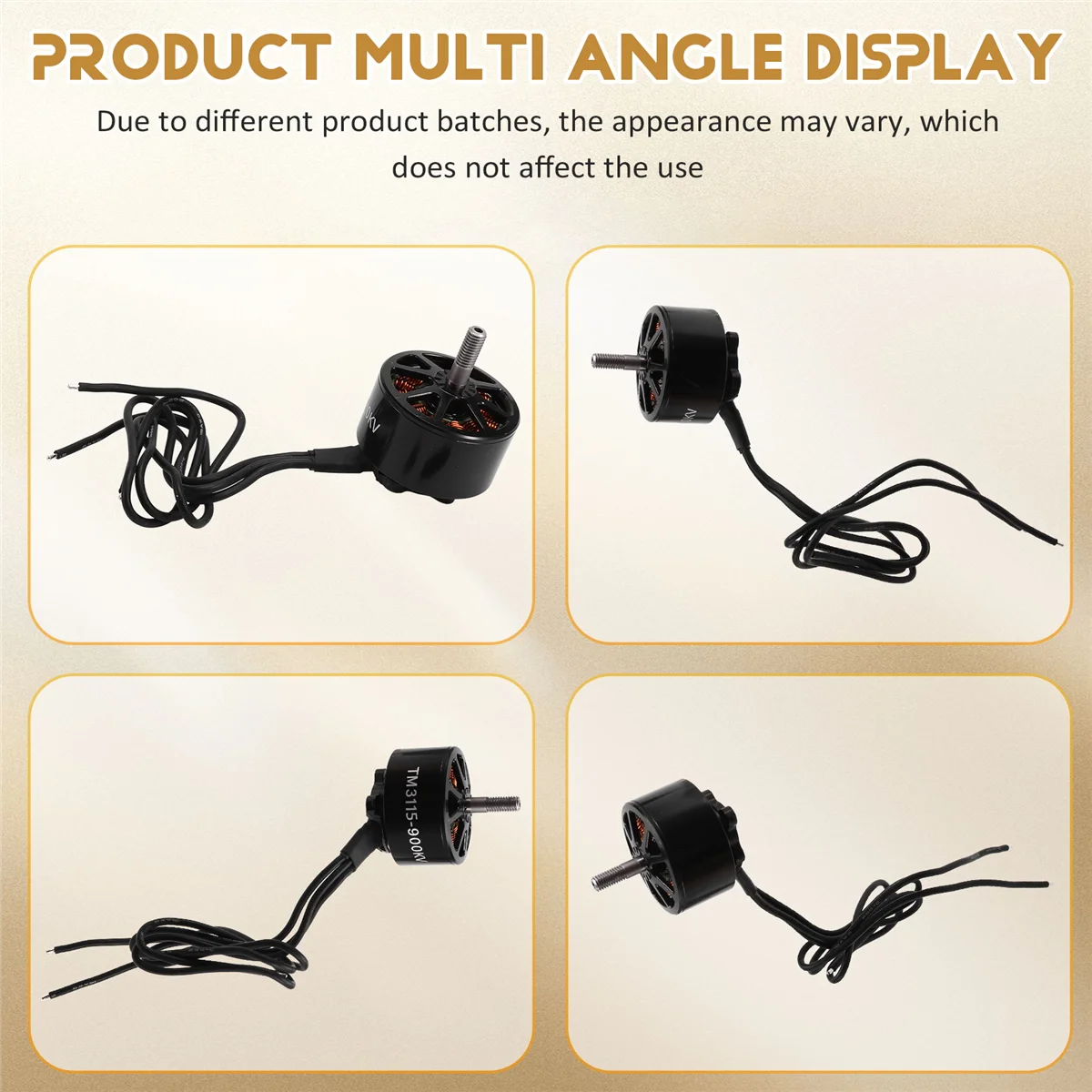 4Pcs 3115 900KV 3-6S Brushless Motor for RC Multirotor X-Class FPV Cinelifter Taurus X8Pro Protek60 FPV Camera Kit Done