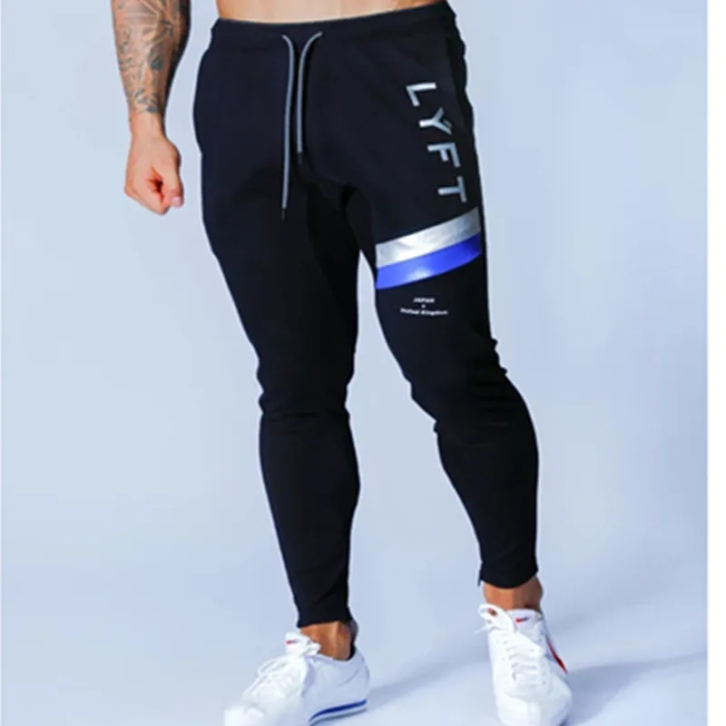 Men Sweatpants Joggers Running Sports Brand Pants Men Trouser Tracksuit GYMS Pants Fitness Bodybuilding Men LYFT Pants