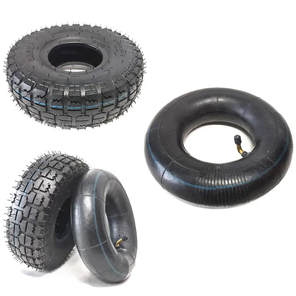 

10.4 Inch Tires 4.10/3.50-4 Inner And Outer Tires Three-wheeled Four-wheeled Scooter 260x85 Thickened Inner Tube 3.00-4