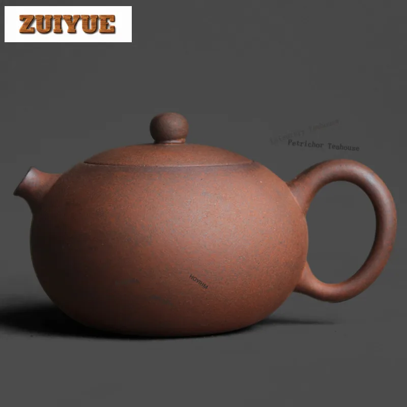 

Чайник Xishi из грубой керамики 120 мл, винтажный, с отверстием для заваривания, для чайных церемоний, декоративный элемент