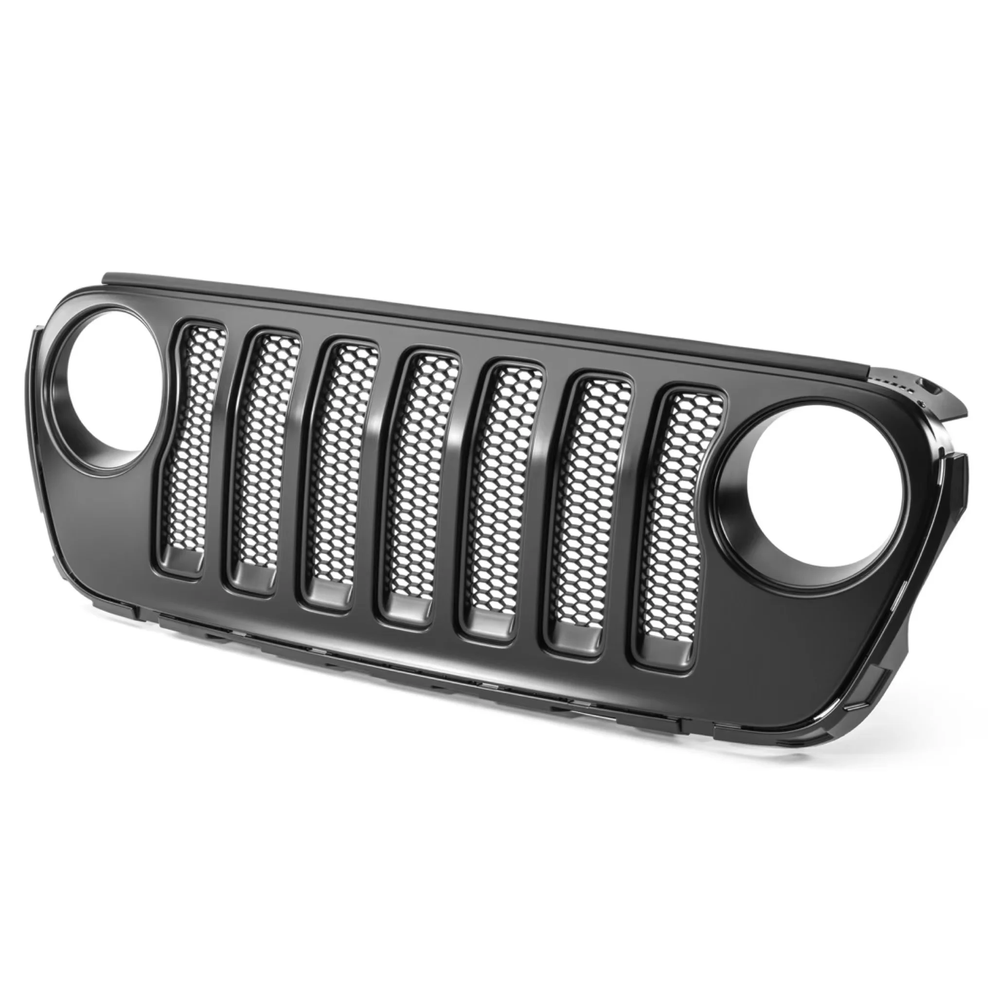 

Front Bumper Matte Grill for 2018 Jeep Wrangler JL JT