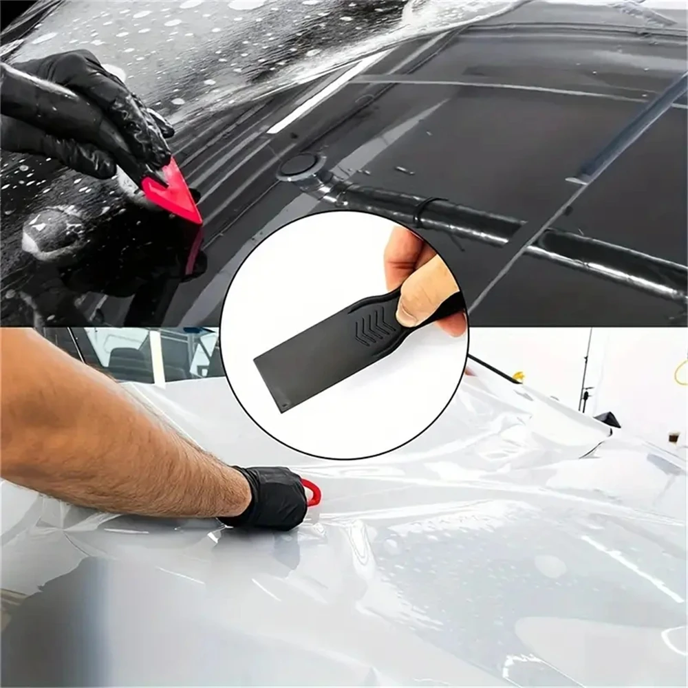 6pcs/Set Durable Plastic Scrapers 6-Pack Wall Spackle Putty Knife For Wallpaper Removal, Plastering, And Hole Filling Shovel Sno