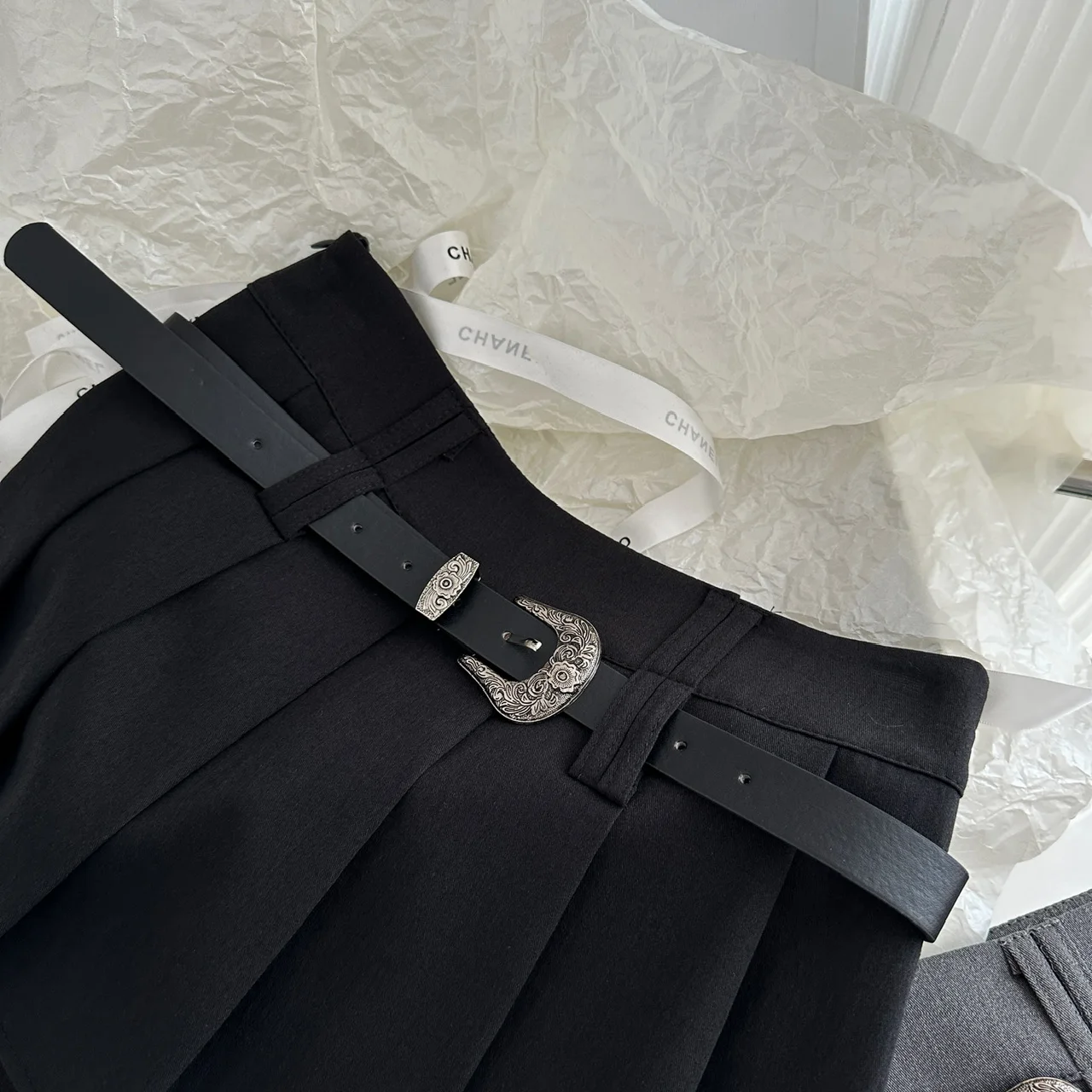 Egirl niska plisowana spódnica z paskiem spódniczka skate kobiet Teengirl minispódniczka e-girl Y2K estetyczna wiosenna strój na lato lat 90