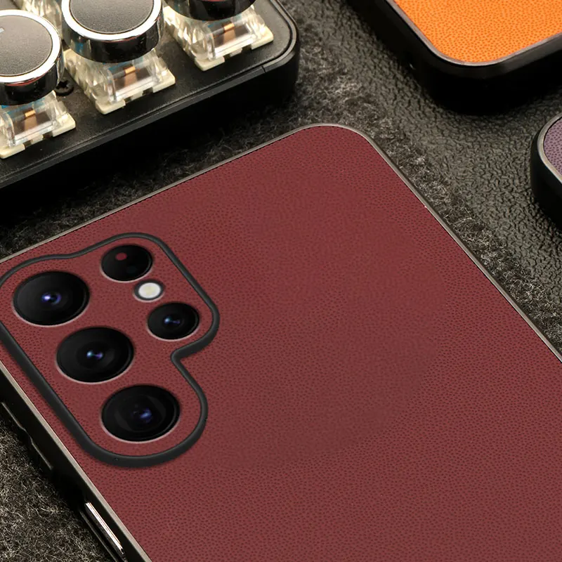 Luxuriöse Benbo Leder-Handyhülle für Samsung Galaxy A15 A16 A25 A34 A35 A36 A37 A52 A53 A54 A56 A57 Stoßfeste Rückseite Fundas – Detail 10