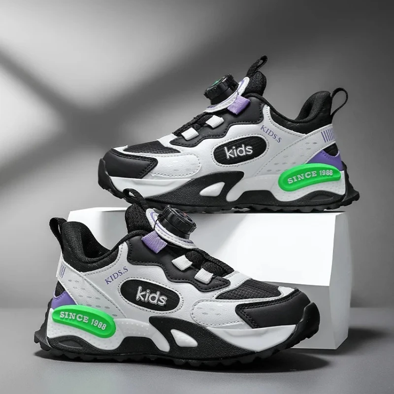 

Luxury Kids School Sports Autumn Children Shoes Boys Origin Shoes 2025 Fashion Cute Breathable Tennis Boys Sneaker 4 To 12 Years