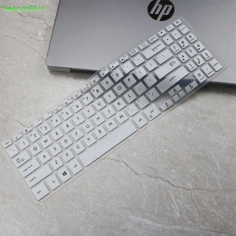 Silicone Laptop Keyboard Cover skin For Asus VivoBook 15  YX560U Y5000 X507 X507U X507UA X507UB X507UD x560ud X560 15.6 inch