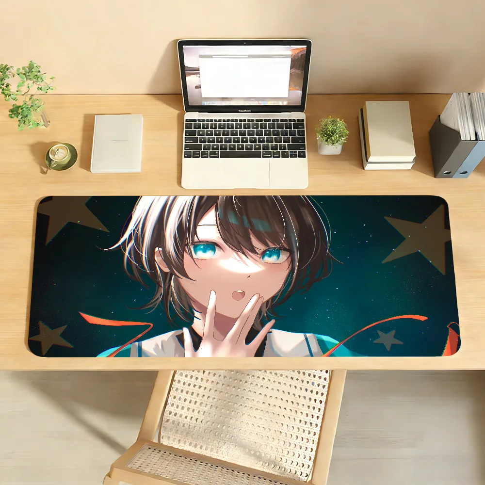 V-Oozora Subaru Mouse Pad Computer Laptop Rubber Non-slip Mouse Mat Mousepad Gamers Decoracion Desk Mat
