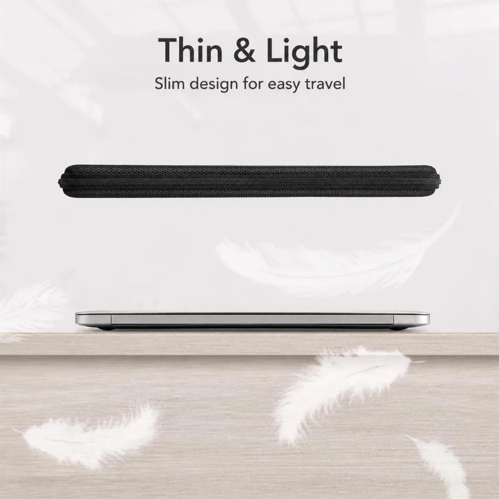 Lightweight 13/16 inch Laptop Sleeve Case Shockproof EVA Protective Case Thickened Water Resistant Notebook Sleeve Bag Universal