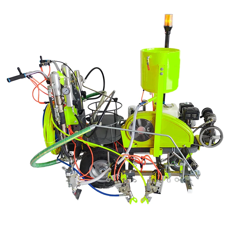 

Double Sprayer Manual Dl Airless Driving Automatic Road Marking Line Machine Cold Plastic