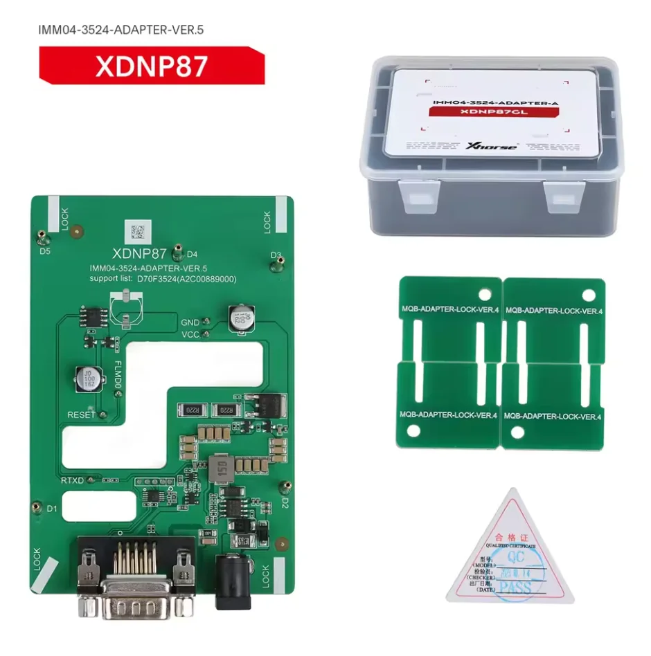 In Stock Xhorse XDNPM3GL MQB48 adapter Without Soldering Adapters Full Package 13pcs For Multi-Prog/VVDI Prog/Key Tool Plus