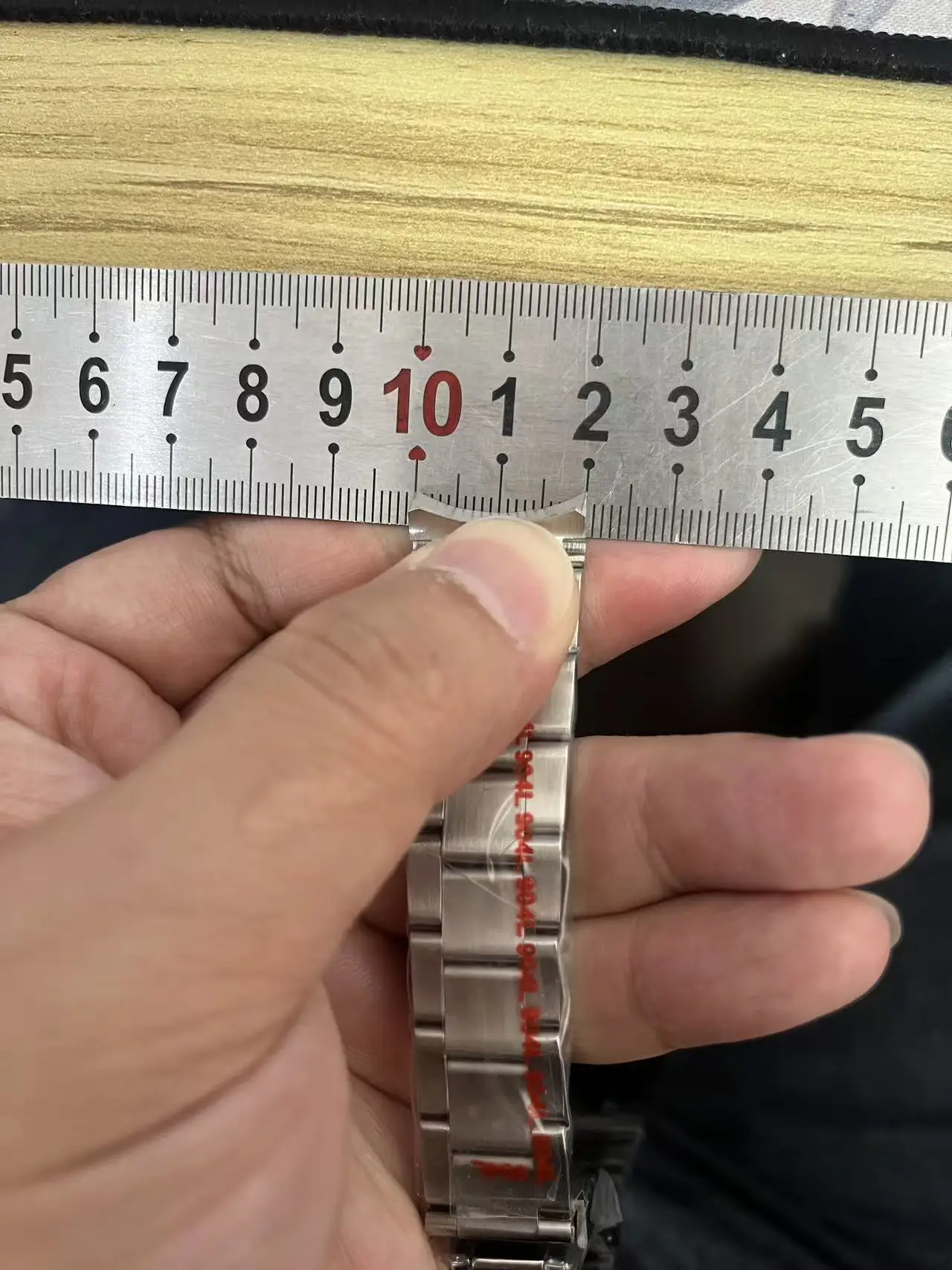20 mm 904L Uhrenarmbänder für SUB DAYTONA NH35 NH36 Rolex Herren-Uhrenarmband mit Glide-Lock-Verschluss, massives Edelstahl-Uhrenarmband – Detail 13