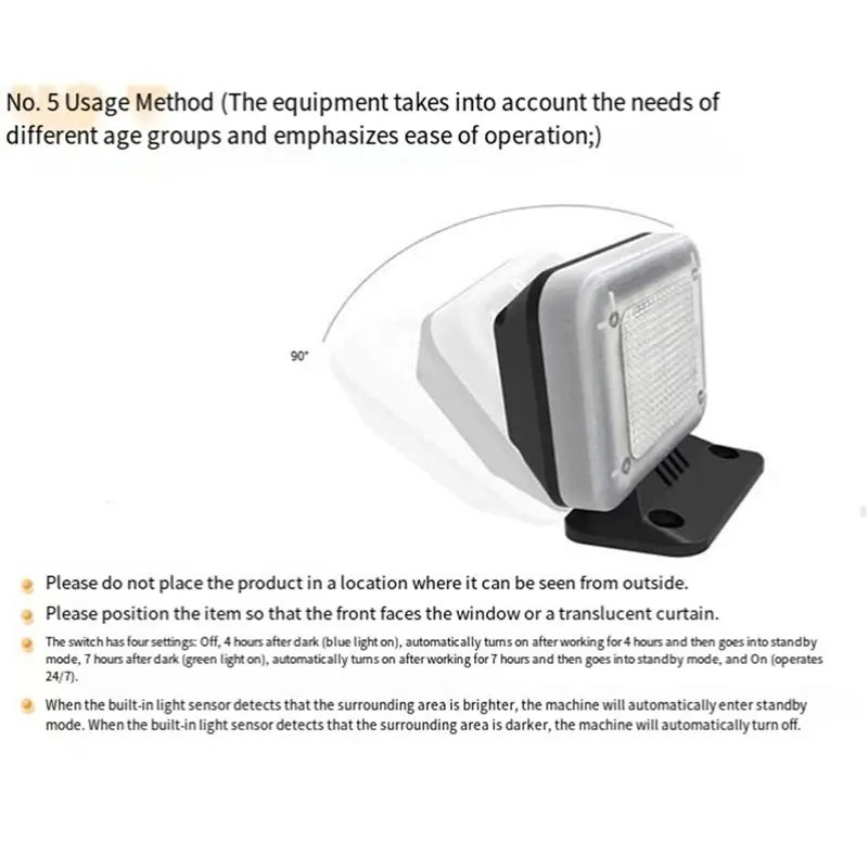 Ingenious-TV Simulator Home Security Light EU Plug