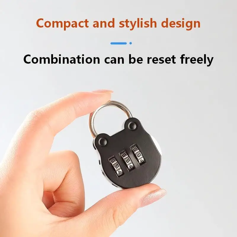 Password lock, dormitory padlock, cabinet, storage cabinet, backpack, anti-theft gym, home door lock, safety small lock