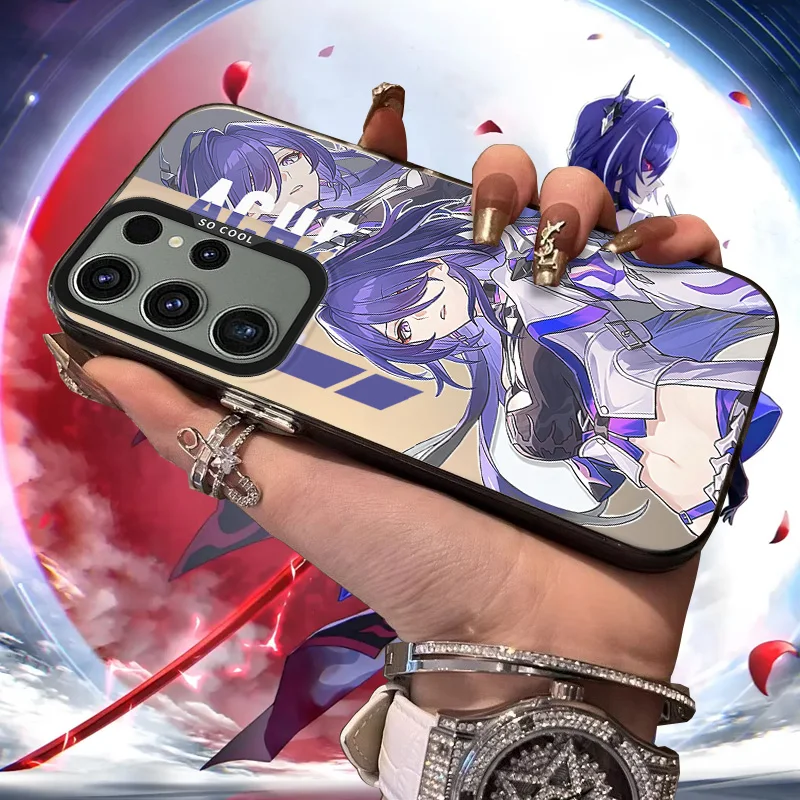 

Матовый чехол Honkai Star Rail для Samsung Galaxy S25 S24 S23 S22 Ultra S21 Plus S20 FE A73 A72 A71 A56 A55 A54 A53 Acrylic Cover