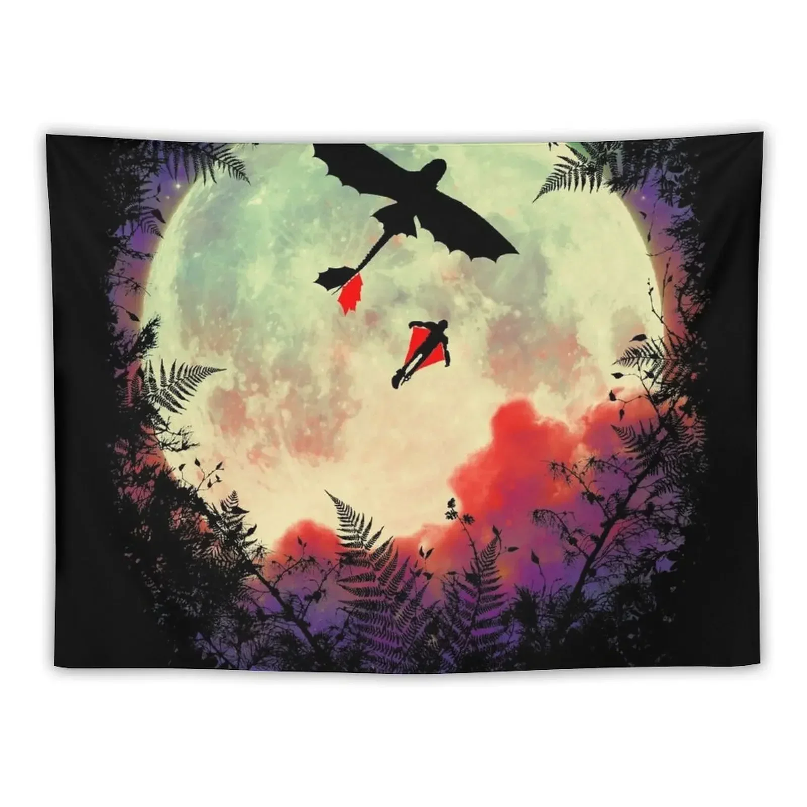 

Dragon Moon Tapestry Decoration For Home Outdoor Decor Tapestry