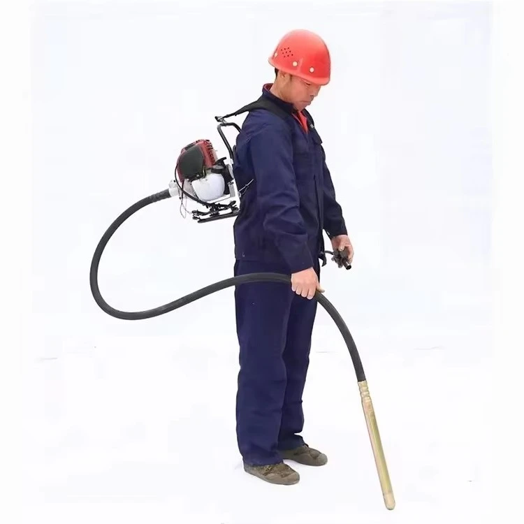 Electric Mini High Frequency Portable Powerful Backpack Power Concrete Vibrator for Concrete Moulds Machine