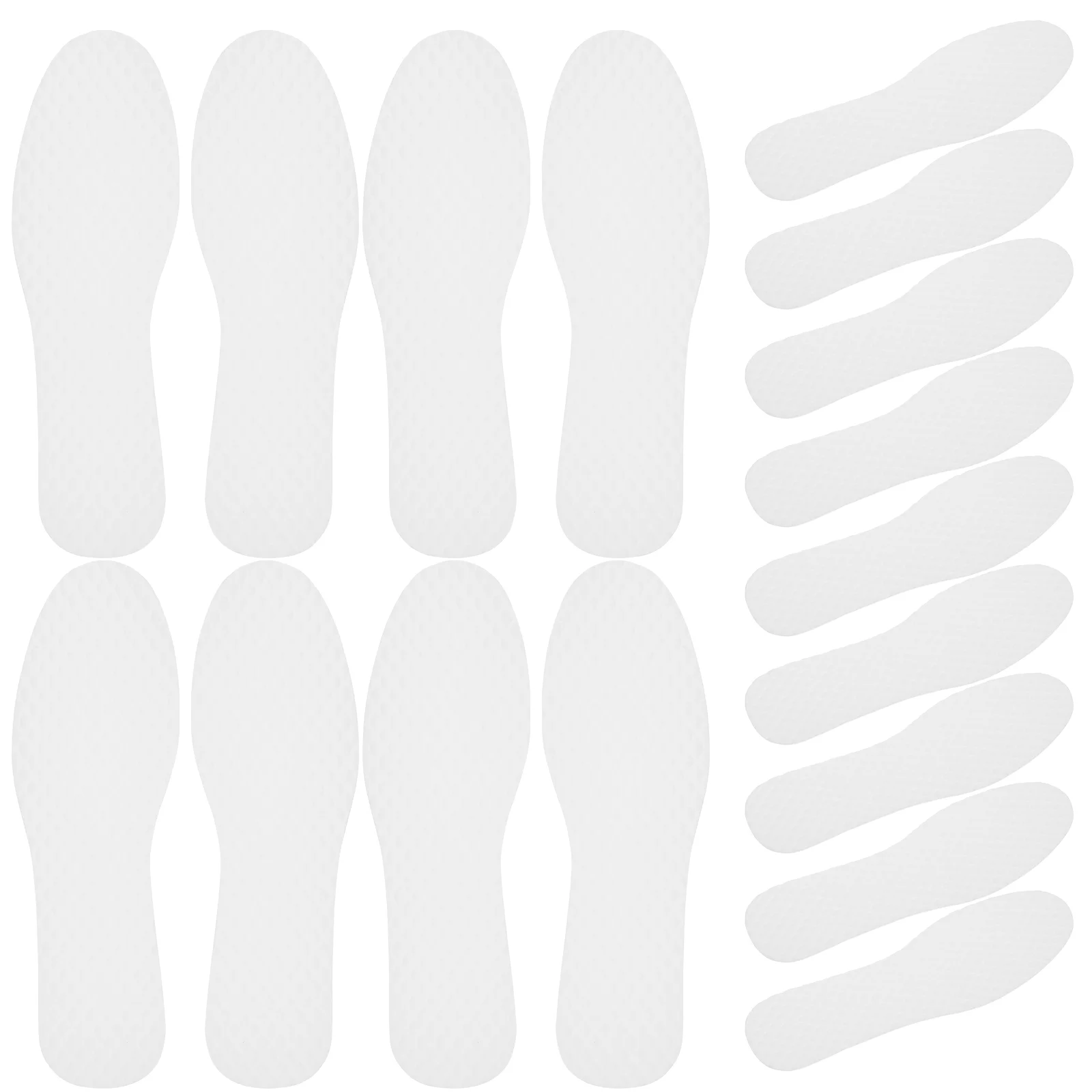 20 Pairs Sweat-absorbing Insoles Premium Shoe for Women Thin Breathable Replacement Inserts Sneakers Paper