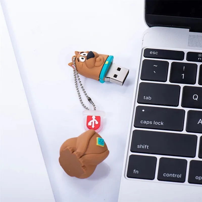 충성 귀여운 강아지 USB 만화 펜 드라이브, USB 2.0 플래시 드라이브, 4g, 8g, 16g, 32G 메모리 스틱, U 디스크, 64G, 128G, 펜 드라이브, 무료