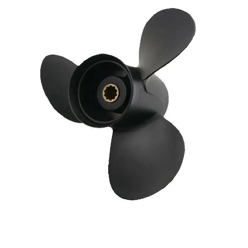 

Алюминиевый пропеллер Captain 9,9x12, подходит для подвесных двигателей Tohatsu, 25 л.с., 30 л.с. MFS25B MFS30B, 10-зубчатый шлицевой RH, морской гребной винт для лодок