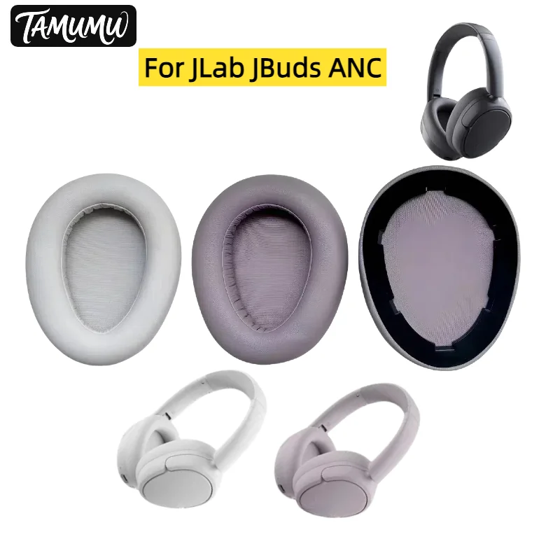 

Replacement Protein Ear Pads for JLab JBuds ANC Headphones Soft Foam Ear Cushions High Quality