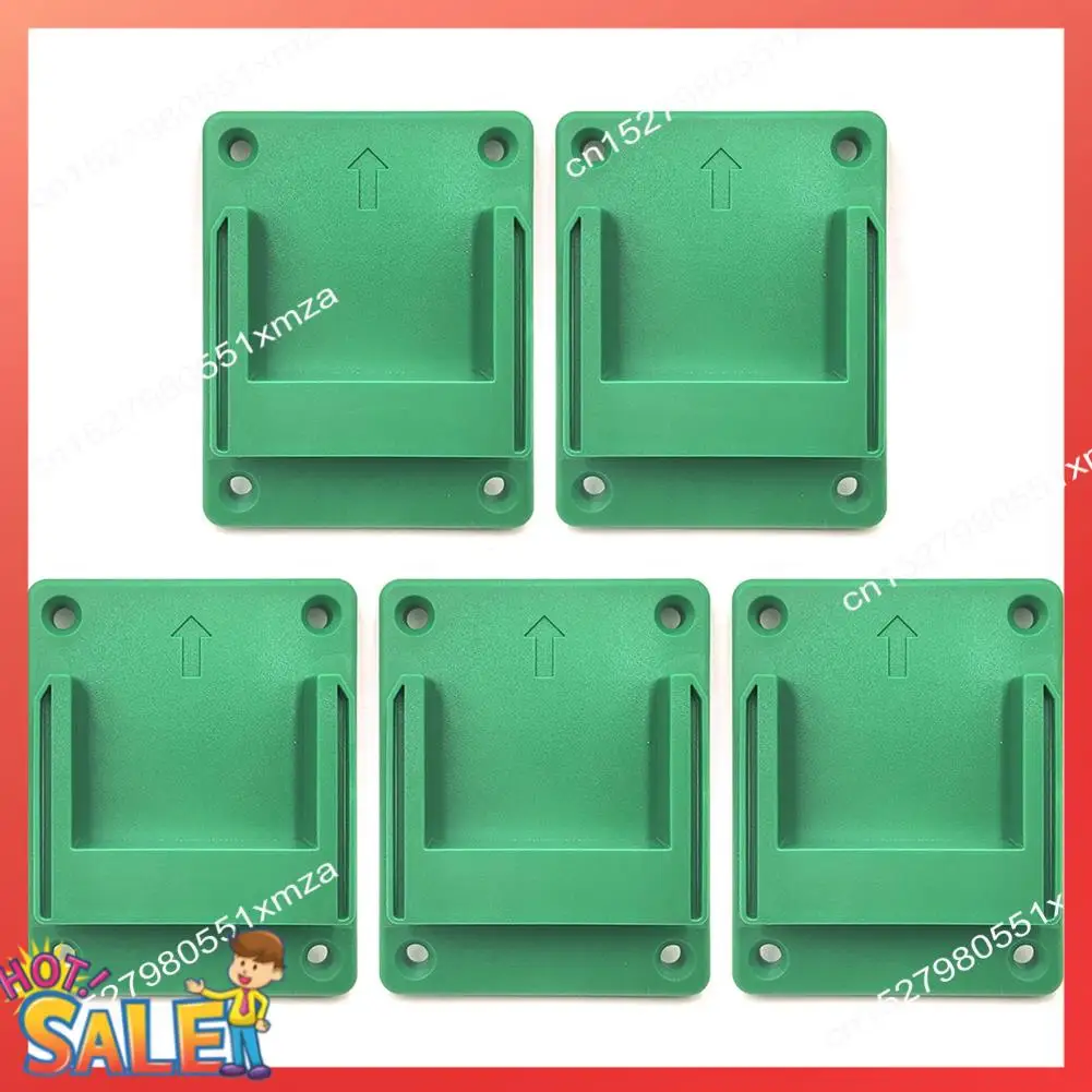ABCL 1Pcs Wall Mount Holder Tool Storage Rack Bracket Fixing Devices For Hitachi/Hikoki/Metabo HPT 18V 36V Power Tool Durable Bl