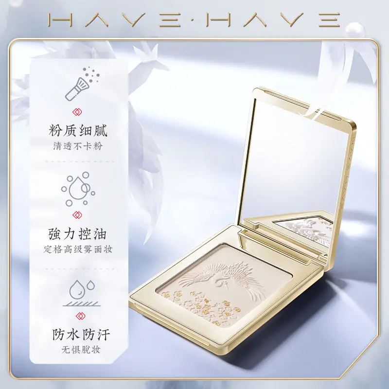 Fixierpuder-Palette, mehrfarbig, gepresstes Finishing-Puder, durchscheinend, natürliche Deckkraft, Make-up-Konverage für Gesicht und Wangen