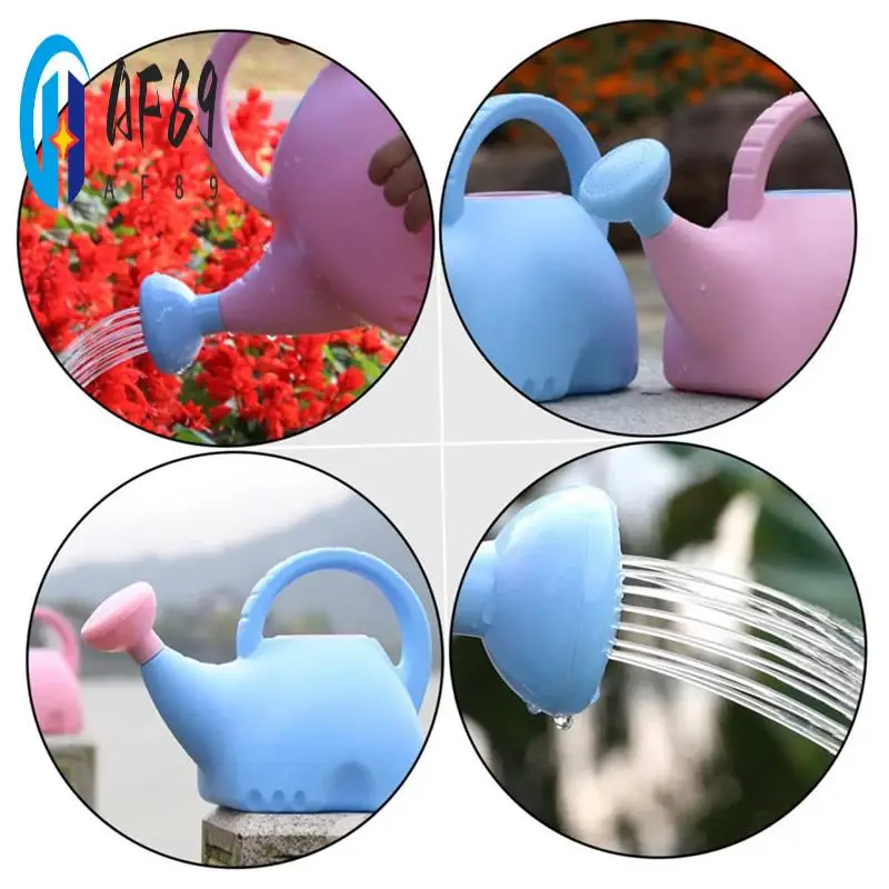 

AF89-2Pcs Elephant Watering Pot Spraying Bottle For Plants Kid Toys Hand Watering Can Watering Spray Can Animal Watering Can
