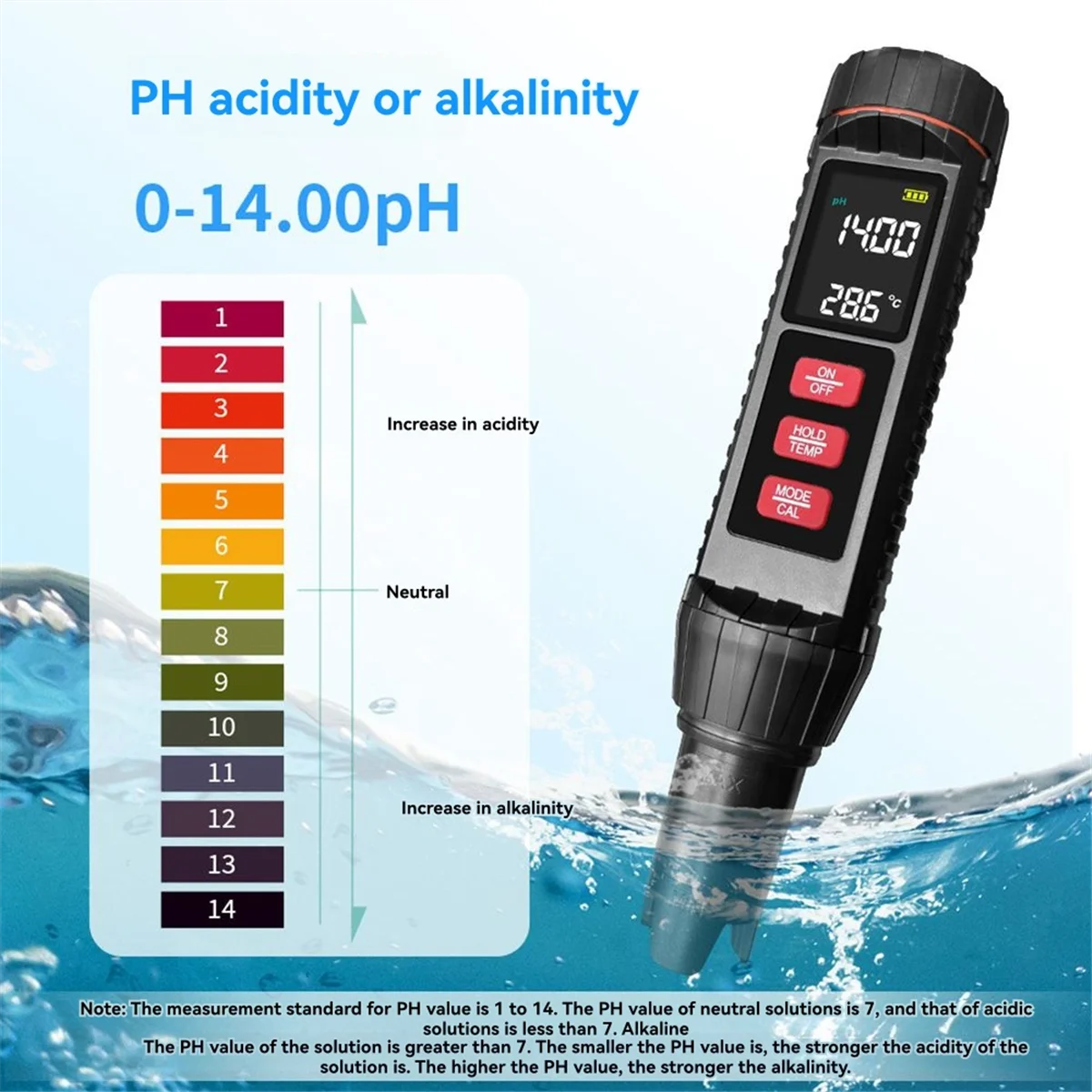 AA98 7 in 1 เครื่องทดสอบคุณภาพ - Ph Meter บทวิจารณ์และราคา