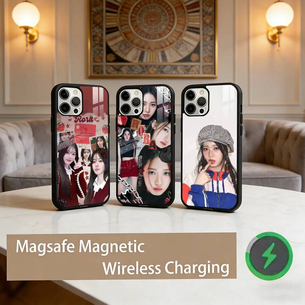 

Singer R-Rora Phone Case For iPhone17,16,15,14,13,12,11 Plus,Pro Max Magnetic For Magsafe Wireless Charging