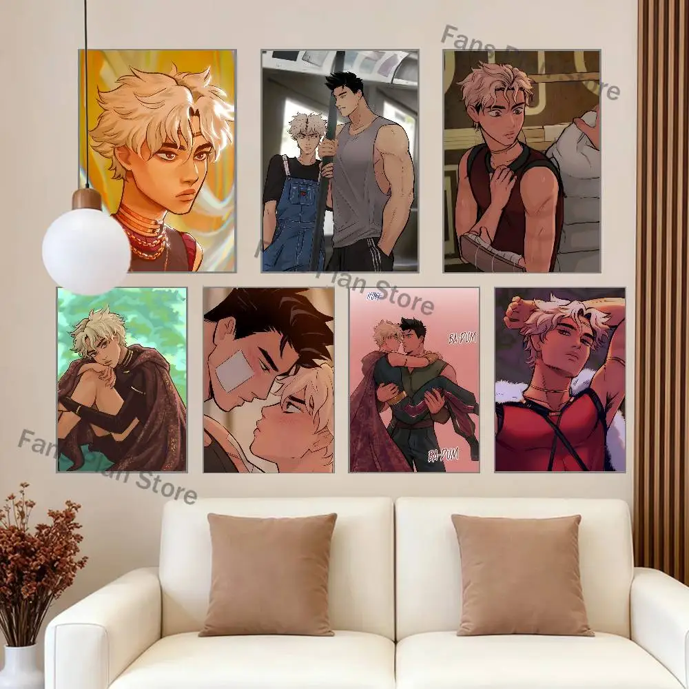 Comic O-Osora Calaveras Poster Multi-Purpose Wall Art for Living Room Bedroom Office Hallway Bar Home Decor Gift