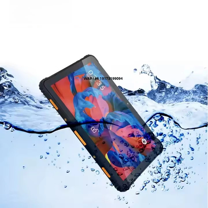 Android 12 IP68 Waterproof 10.1 Inch NFC 5G Wifi Touch Screen Barcode Scanner Tablet Logistics Industry Dual USB Rugged